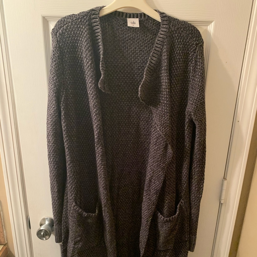 Cabi Lara open front duster cardigan